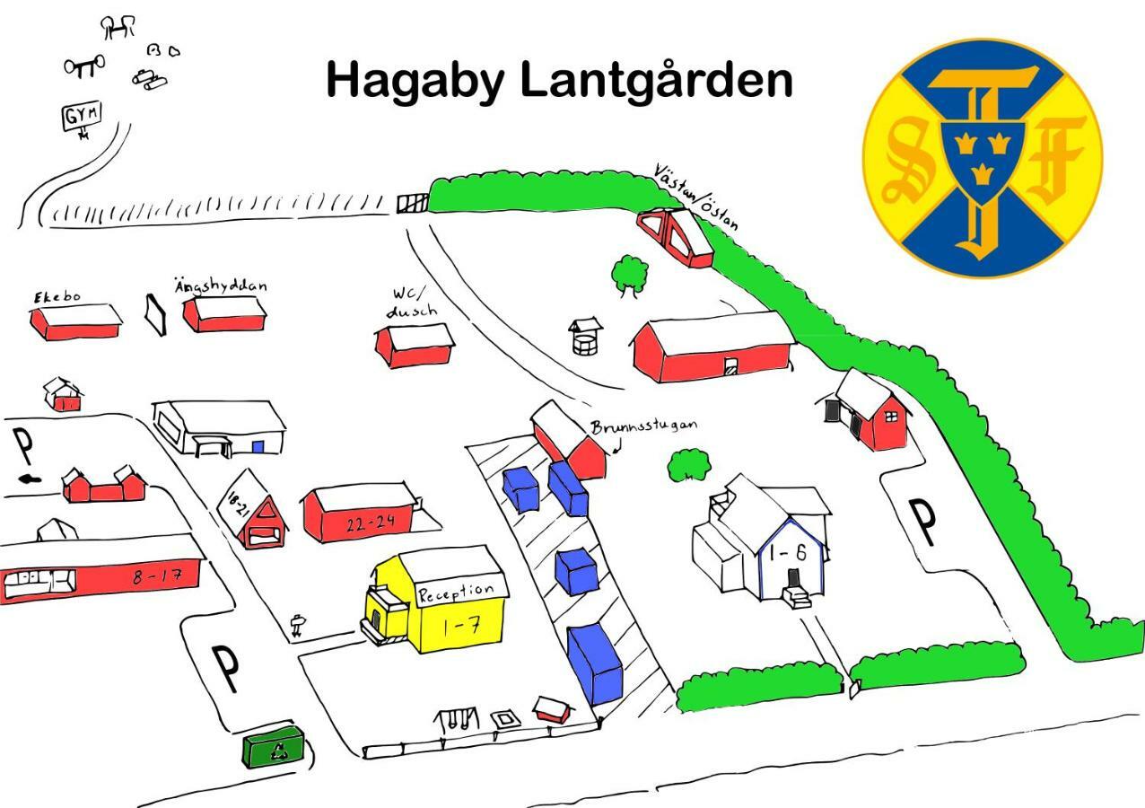 Stf Hagaby/Lantgarden Hostel Löttorp Kültér fotó